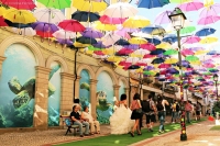 Hàng ngàn chiếc dù khoe sắc tại Đà Nẵng